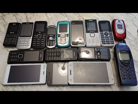 Видео: Купил огромною посылку редких ретро телефонов из Питера, через Авито. Collection mobile 2000s
