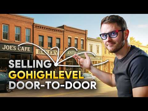 Видео: Посмотрите, как я закрываю веб-сайт стоимостью 2300 долларов + SaaS-клиент от двери до двери *скр...