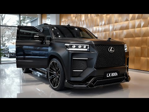 Видео: Lexus LX 800 2026 года перешёл в режим настоящего злодея — роскошь ещё никогда не выглядела так о...