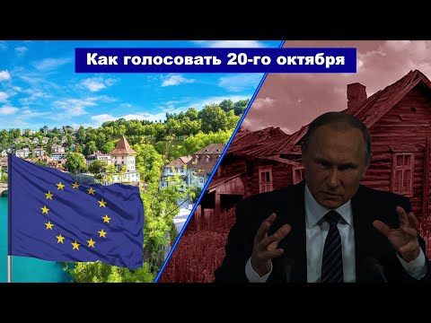 Видео: ВЫБОРЫ – Как и за кого будем голосовать 20 октября