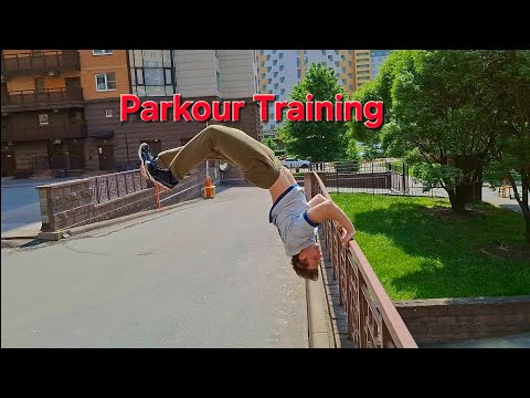 Видео: Паркур тренировка Mix&Hom