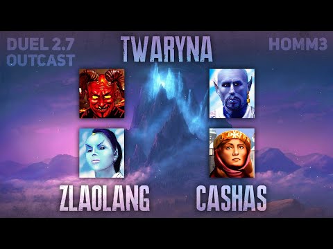 Видео: Герої III Дуель 🇺🇦 @twaryna24 vs. zlaolang +Ауткаст vs. Cashas /stream_2024-10-10/