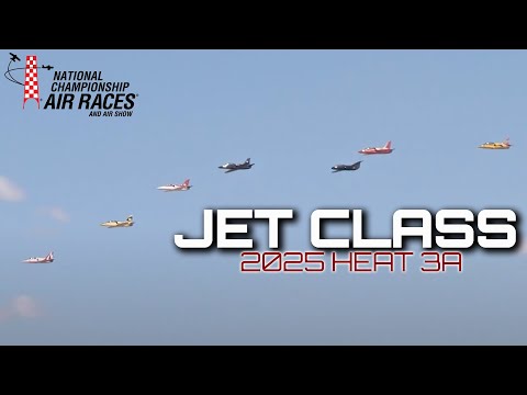 Видео: Заезд 3A класса Jet — Чемпионат по воздушным гонкам 2025 года