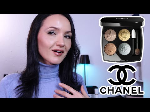 Видео: CHANEL LES 4 OMBRES BOUTONS. 229 Boutons Stellaire. Макияж.