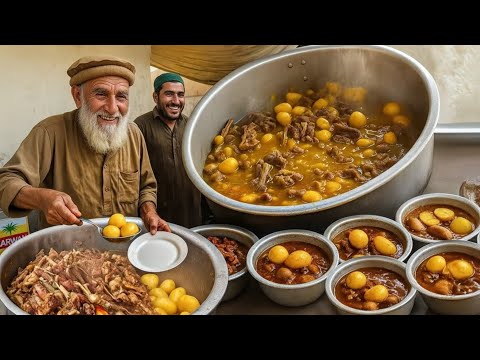 Видео: Знаменитая уличная еда в Джелалабаде || Никогда ранее не встречавшаяся только в Афганистане