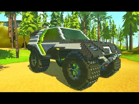 Видео: ГИГАНТСКАЯ МАШИНА МОНСТР! ЖЕСТЬ! (Scrap Mechanic)