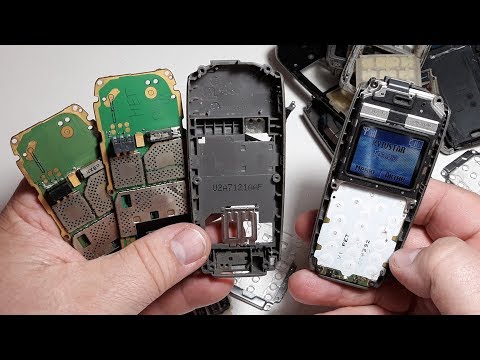 Видео: Nokia 1600. Попытка восстановить и отремонтировать телефоны. Жесть.