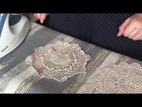 Видео: Влажно-тепловая обработка салфеток (ВТО). КАК УХАЖИВАТЬ ЗА ВЯЗАНЫМИ САЛФЕТКАМИ