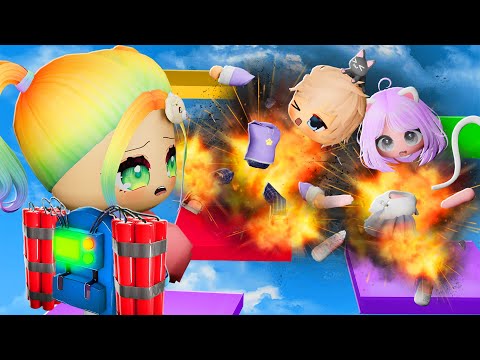 Видео: ОББИ, НО НЕЛЬЗЯ КАСАТЬСЯ ДРУГ ДРУГА!