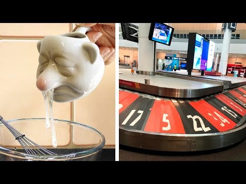 Видео: Идеи дизайнеров, достойные премии за гениальность!