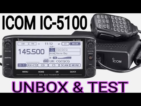 Видео: Распаковка ICOM IC-5100 Deluxe, 2025