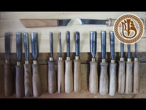 Видео: Резьба по дереву. Обзор стамесок Корнеева: от липы до дуба.