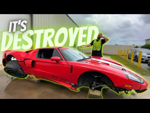 Видео: Я нашел РАЗРУШЕННЫЙ Ford GT на аукционе Copart!
