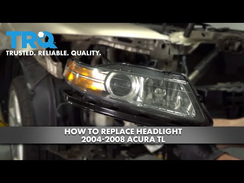 Видео: Как заменить фару на Acura TL 2004-2008 годов