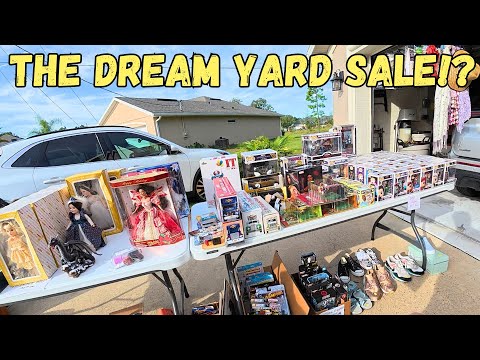 Видео: На этой распродаже во дворе в конце дня всё ещё было... Угадайте, почему