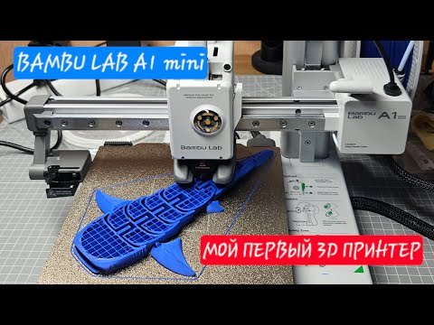 Видео: МОЙ ПЕРВЫЙ 3D принтер: Bambu LAB A1 mini