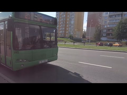 Видео: Автобус №23 (Витебск). Юг-7 - Тулово.