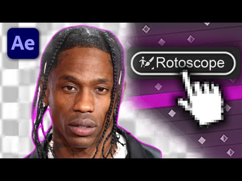 Видео: КАК ВЫРЕЗАТЬ ПЕРСОНАЖА В 1 КЛИК В AFTER EFFECTS | ROTOBRUSH