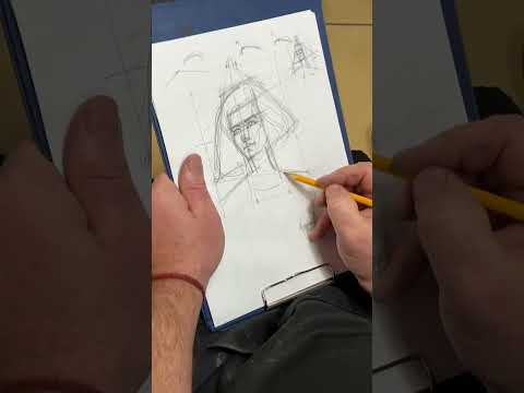 Видео: Метод рисования портрета