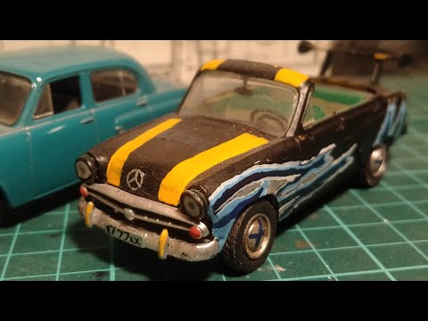Видео: Москвич-407 "Первый парень на селе" 1:43 ("Автолегенды СССР")