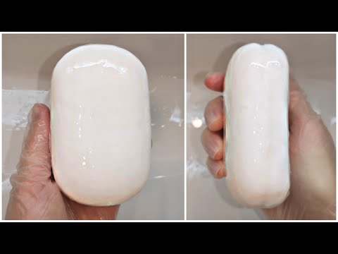 Видео: РАЗМОКШЕЕ МЫЛО DURU/ МЫЛЬНАЯ БЕЛОСНЕЖКА! SOAKED SOAP / ASMR SOAP VIDEO
