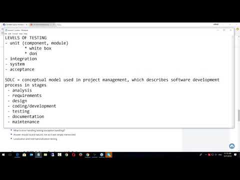 Видео: Тестирование Программного Обеспечения - урок №7. Уровни тестирования. Онлайн вебинар.