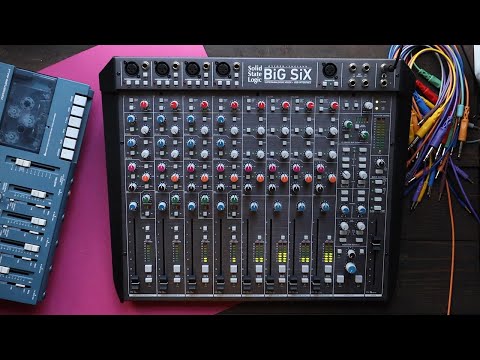 Видео: Настольный суммирующий микшер Solid State Logic BiG SiX Pro | Микширование, эквализация и компрес...