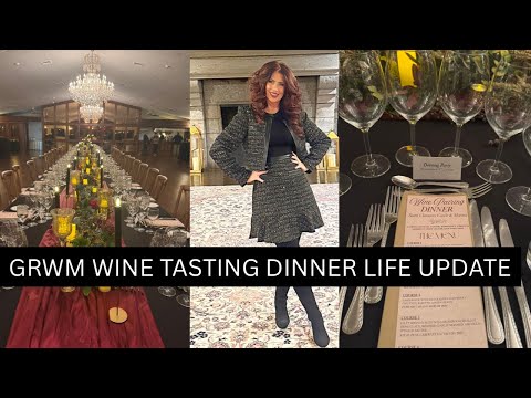 Видео: Ужин с подбором вин от GRWM / Новости из жизни