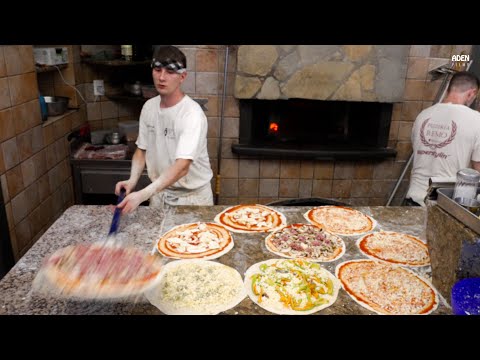 Видео: Оживленная пиццерия — Летняя ночь в Риме