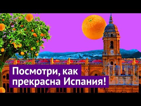 Видео: Малага: ламповый, южный город