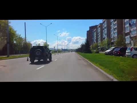 Видео: Усть-Каменогорск проспект Победы 2016 год