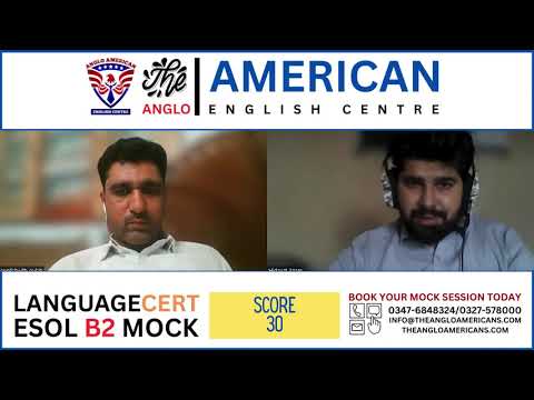 Видео: Пробный экзамен LanguageCert ESOL Speaking с обратной связью | Практика пробного экзамена Languag...