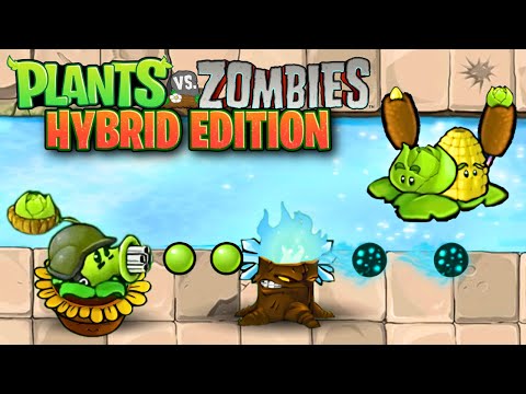 Видео: КАКУМЫШ И КАПУСТА-ПУЛЕМЁТ│Plants vs. Zombies Hybrid│#4