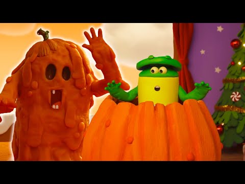 Видео: Тыквенные шалости с Дох-Дохами | Шоу Play-Doh Сезон 2 | странице Play-Doh