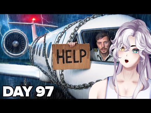 Видео: Выживи 100 Дней Взаперти В Частном Самолёте, Оставь Его Себе I РЕАКЦИЯ НА MrBeast