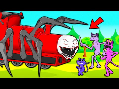 Видео: ЧУ ЧУ ЧАРЛЬЗ ПРОТИВ СЕМЬИ КЭТНЭПА! Поппи Плейтайм 3 Мультик Анимация