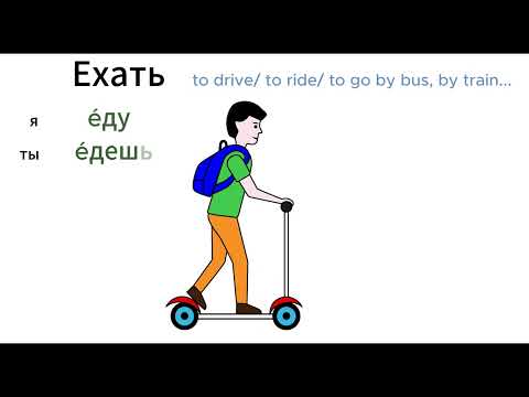 Видео: РКИ. ИДТИ, ХОДИТЬ, ЕХАТЬ, ЕЗДИТЬ / Russian Verbs 'to go'