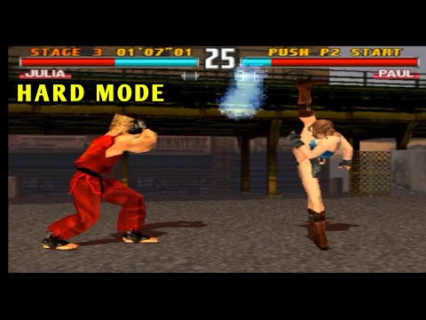 Видео: Прохождение Tekken 3 Julia в режиме Hard Mode