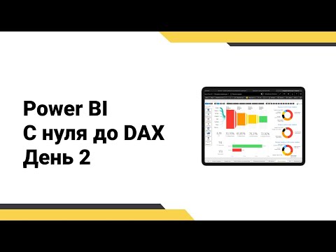 Видео: Power BI с нуля до DAX // Работа с мерами // Таблица дат в DAX