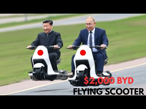 Видео: Этот летающий скутер BYD стоимостью 2000 долларов ИЗМЕНИТ транспортную отрасль