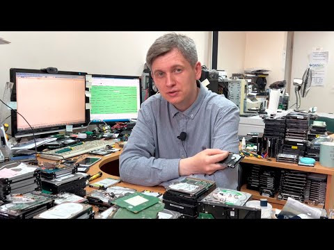 Видео: Поддельные жесткие диски после ремонта с новыми наклейками. Пример подделки