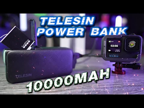 Видео: Лучший POWER BANK от TELESIN для экшен камер GoPro 11/10/9/8/7/6/5