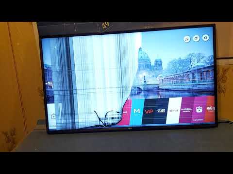 Видео: Мини обзор и crash test телевизора  LG 43UJ634V