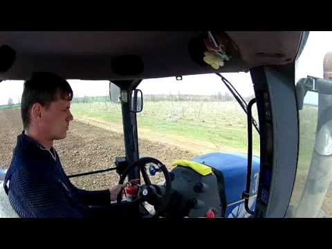 Видео: LEMKEN могучий дискатор и New Holland T8040 жуткая дисковка