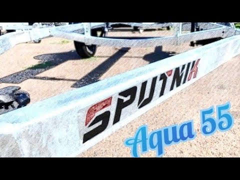 Видео: Обзор лодочного прицепа "Sputnik Aqua 55"