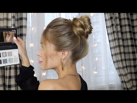 Видео: БЫСТРЫЙ ВЫСОКИЙ ПУЧОК НА САМОЙ СЕБЕ | ПРИЧЕСКИ НА КАЖДЫЙ ДЕНЬ | HIGH MESSY BUN TUTORIAL