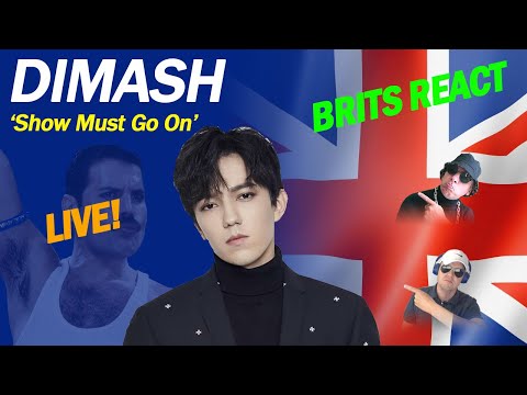 Видео: Димаш - "Show Must Go On" (БРИТАНСКАЯ РЕАКЦИЯ) (КАВЕР QUEEN)