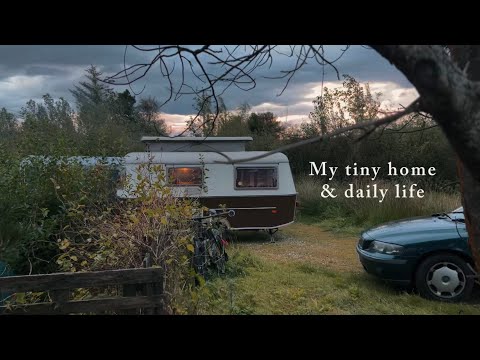 Видео: Мой крошечный дом и повседневная жизнь: живу в сельской местности в крошечном фургоне.