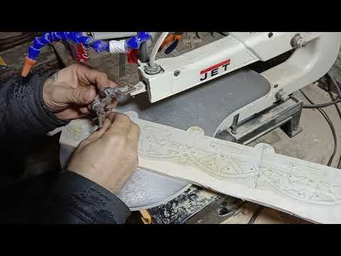 Видео: Как выпилить большую деталь.  Выпиливание из фанеры на лобзиковом станке.