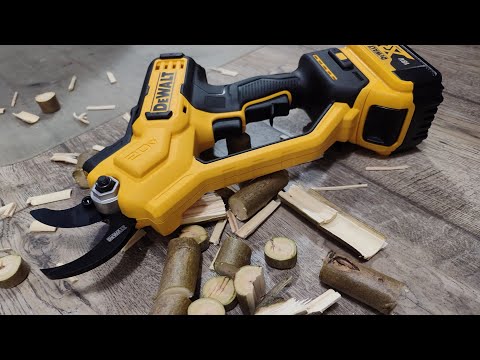 Видео: Секатор DEWALT DCMPP568, тестим перед сезоном!!!